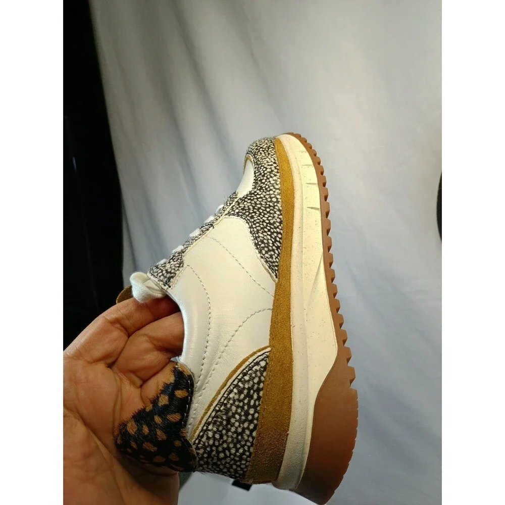Madewell Kickoff Trainer sneakers Calf Hair Size 6 M Women
